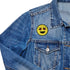 Dazed Emoji Patch for Jackets, Large Stoner Patch, Stoner Weed Gifts, Backpack Patch