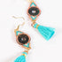 Beaded Tassel Earrings