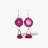 Fuchsia Tassel Earrings