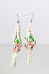 Macramé Plant Hanger Earrings