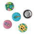 Stoner Essentials Button Pins - Cannabis 420 Weed Themed Glossy Pins - Small and Large Size - Fun Marijuana Accessories Gift Set