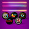 Roll with It Roller Skate Button Pins Set - 5 Pack, Skater Love, Roller Skate Accessories, Roller Skate Gifts, Roller Skate Pins