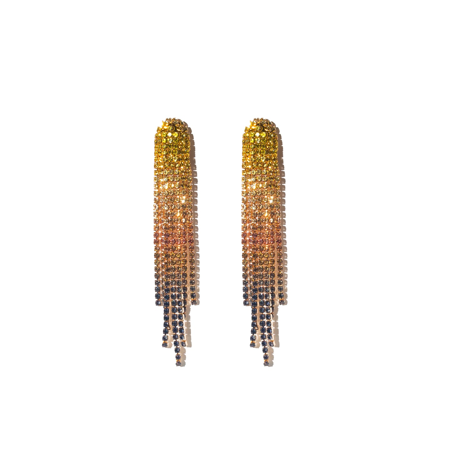 Starstruck Gradient Tassel Drop Earrings