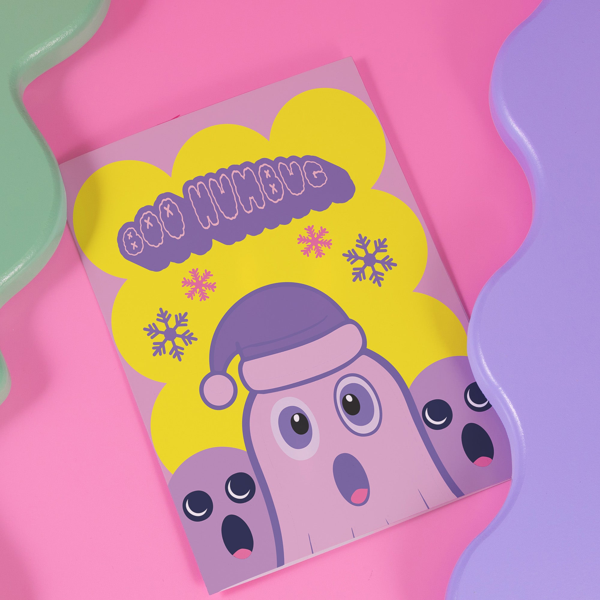 BooHumbug Holiday Ghost Card