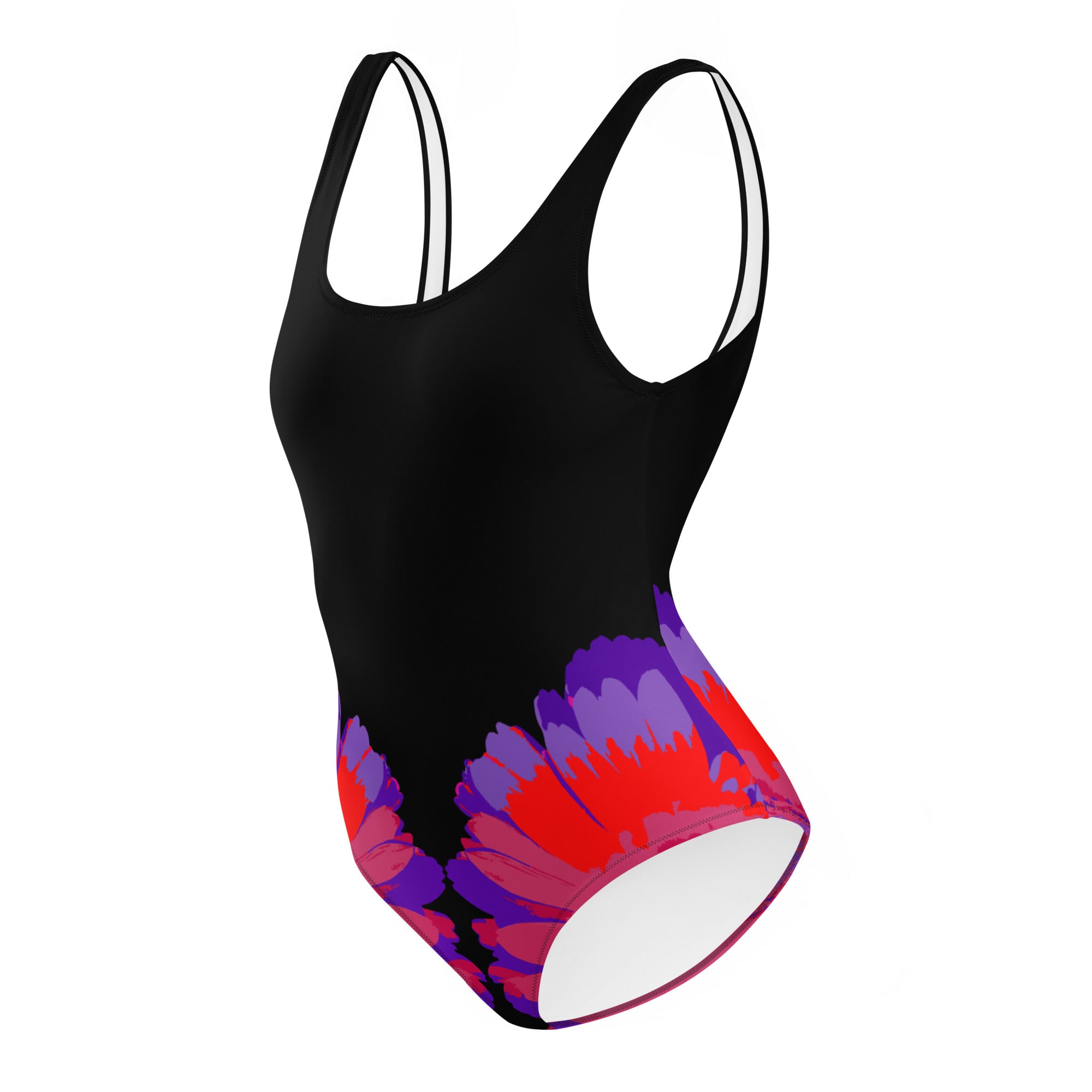 Midnight Bloom One-Piece Swimsuit
