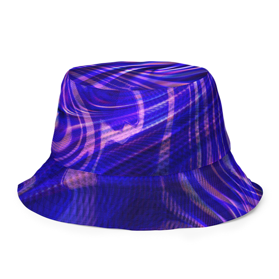 Mauve Mirage Reversible Bucket Hat
