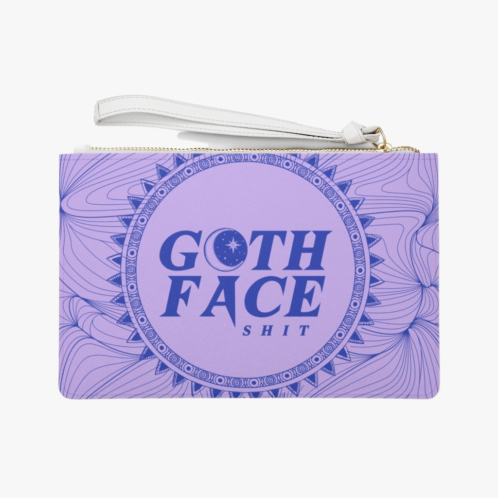 Goth Face Wristlet