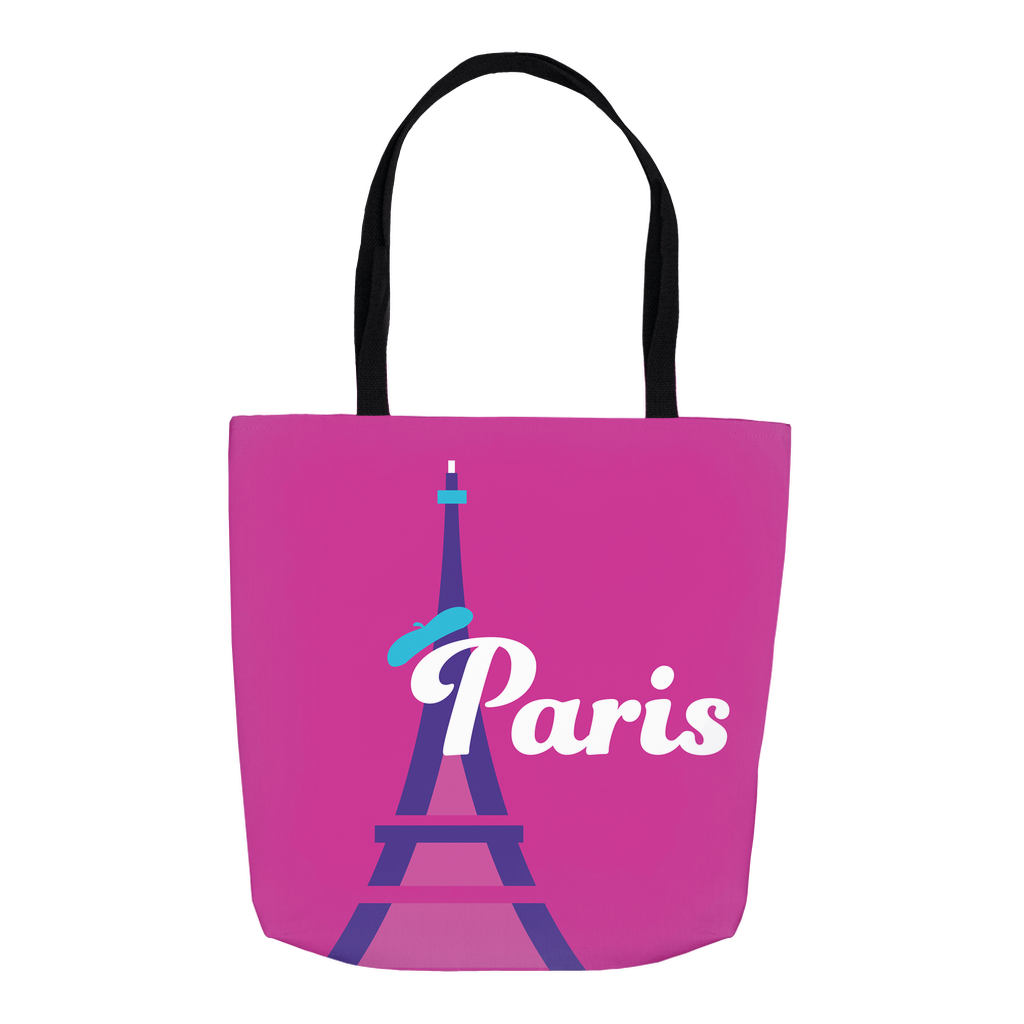 Paris 18x18 Tote Bag