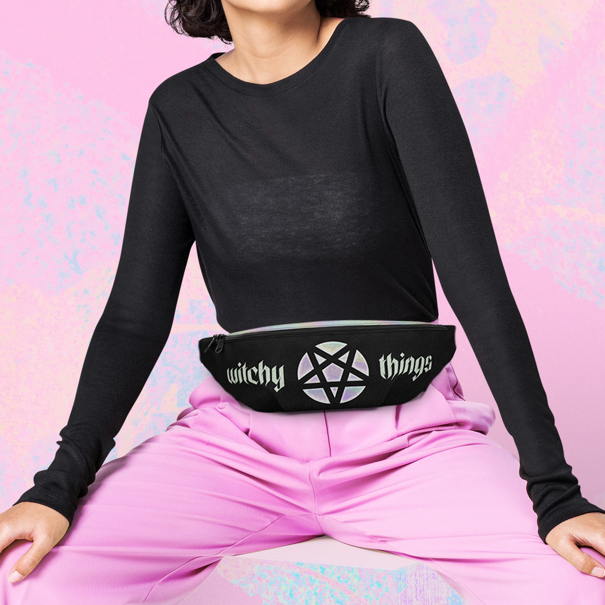 Witchy Things Pentagram Fanny Pack