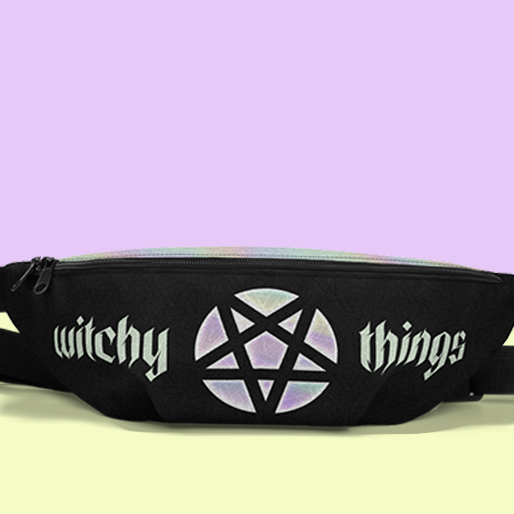 Witchy Things Pentagram Fanny Pack