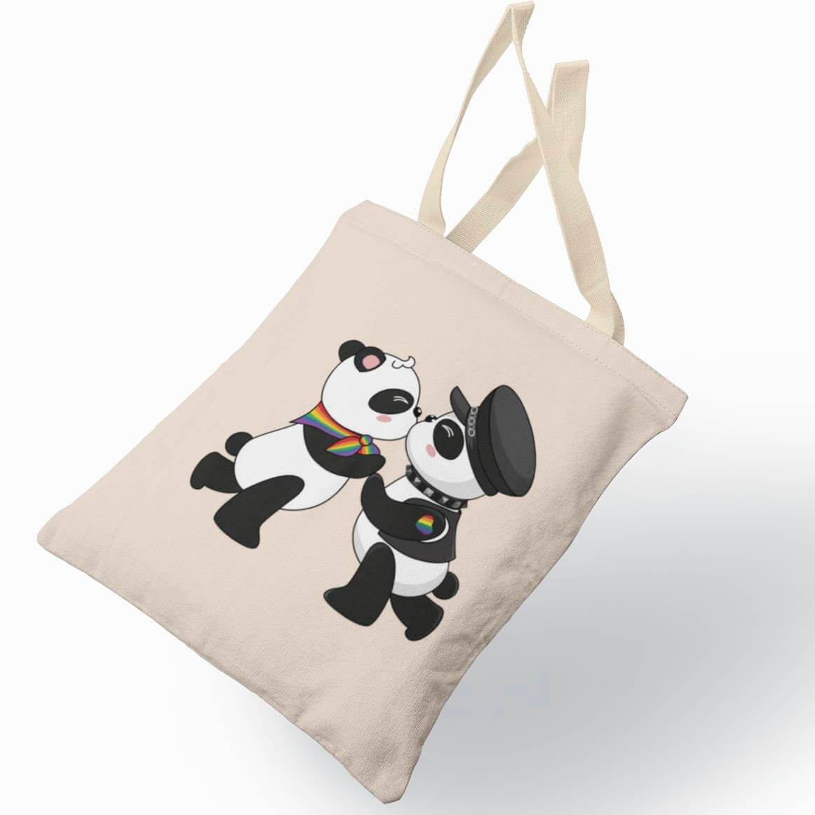 Gay Pride Panda LGBTQ Tote