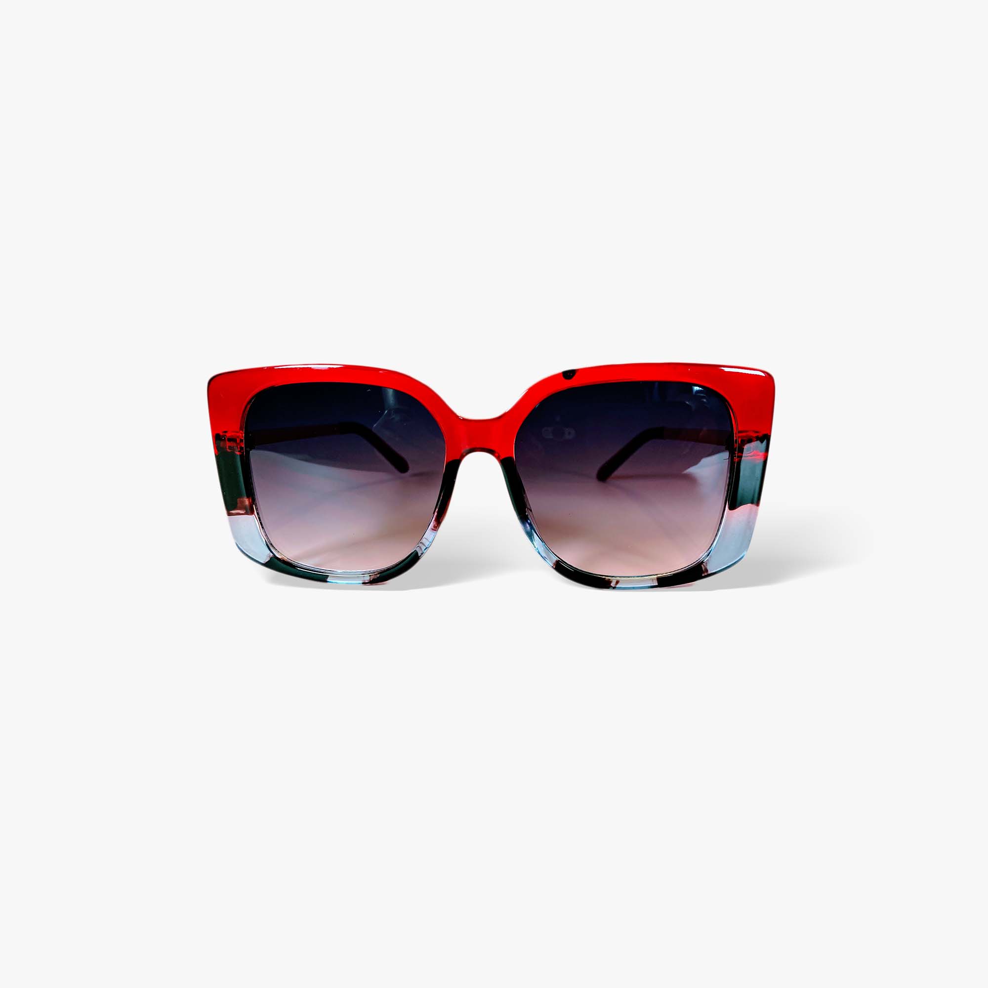 Striped Red and Blue Sunglasses