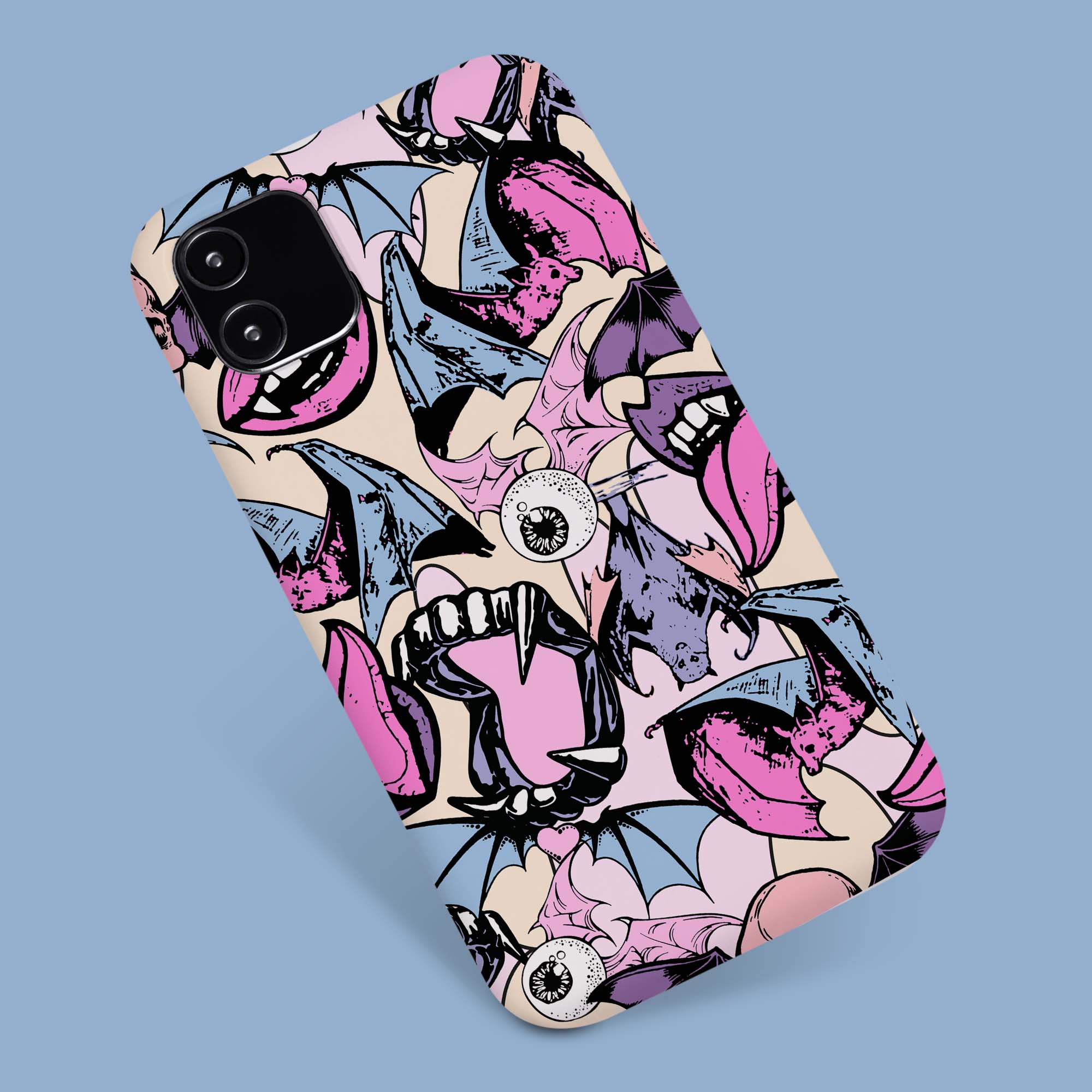 Pastel Vampire Bat Phone Case Pastel Vampire Bat Phone Case