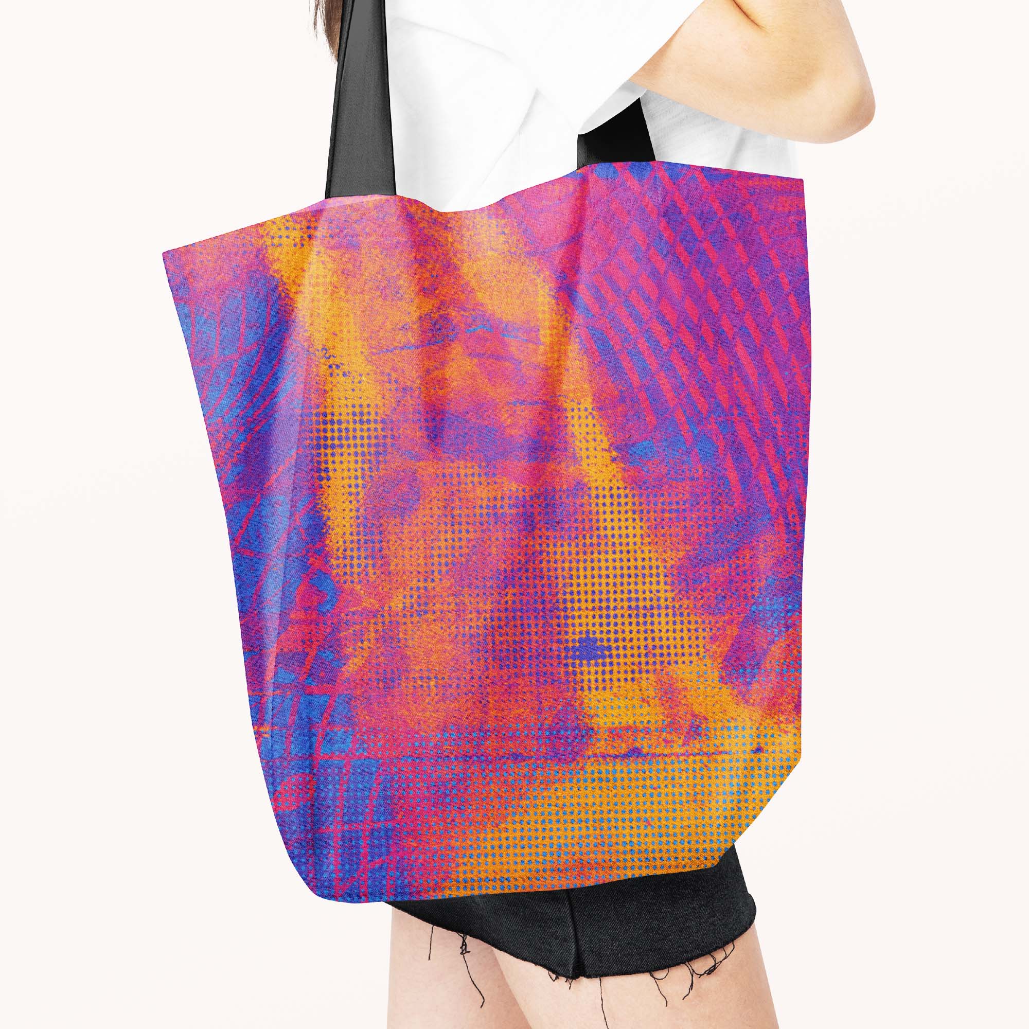 Psychedelic Grunge Tote