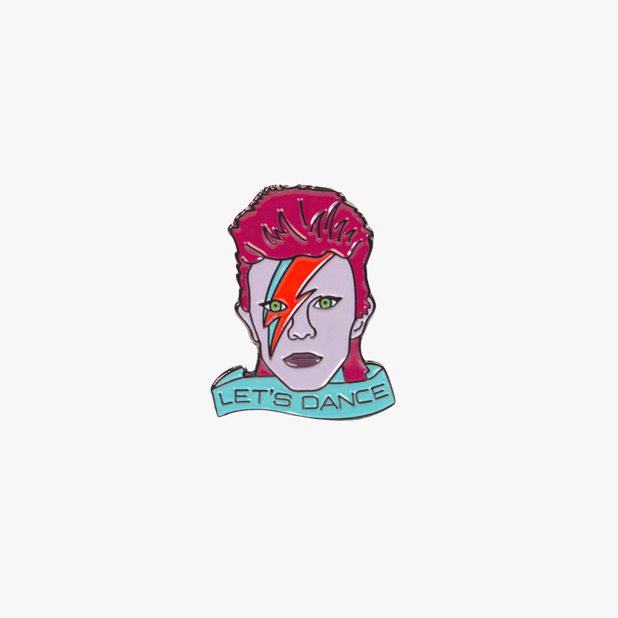 Bowie Let's Dance Pin