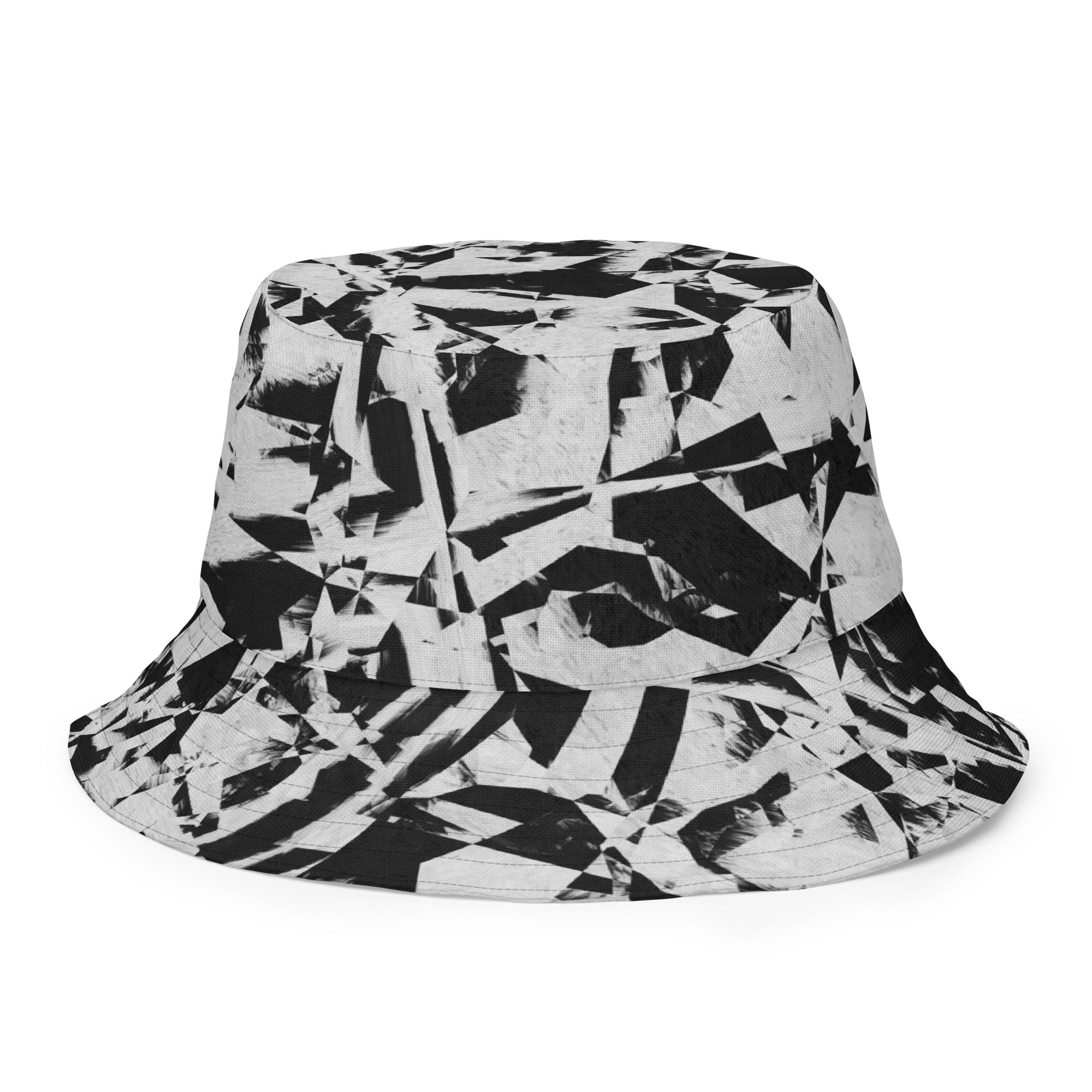 Fragmented Grunge Bucket Hat