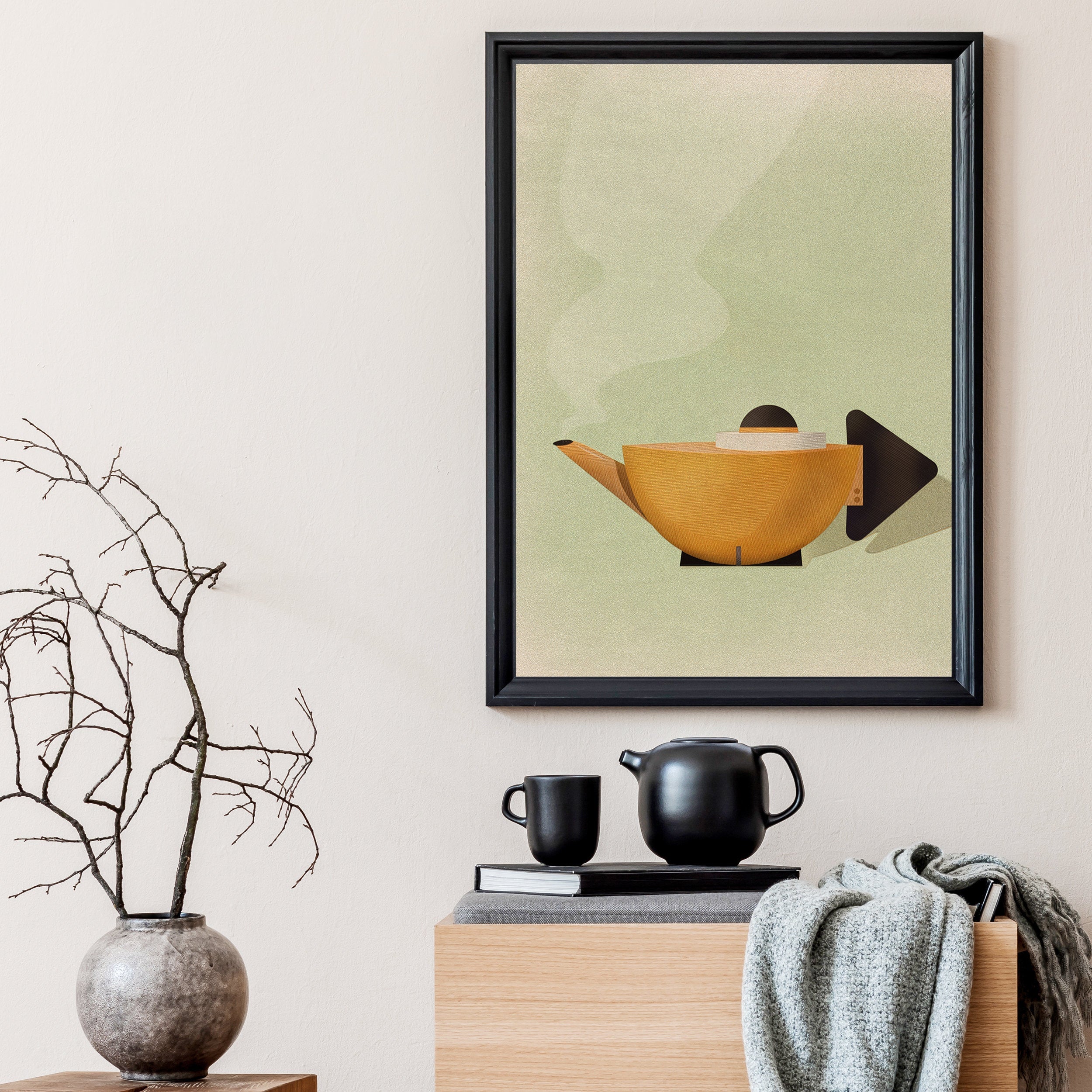 Coffee Pot Giclee Art Print