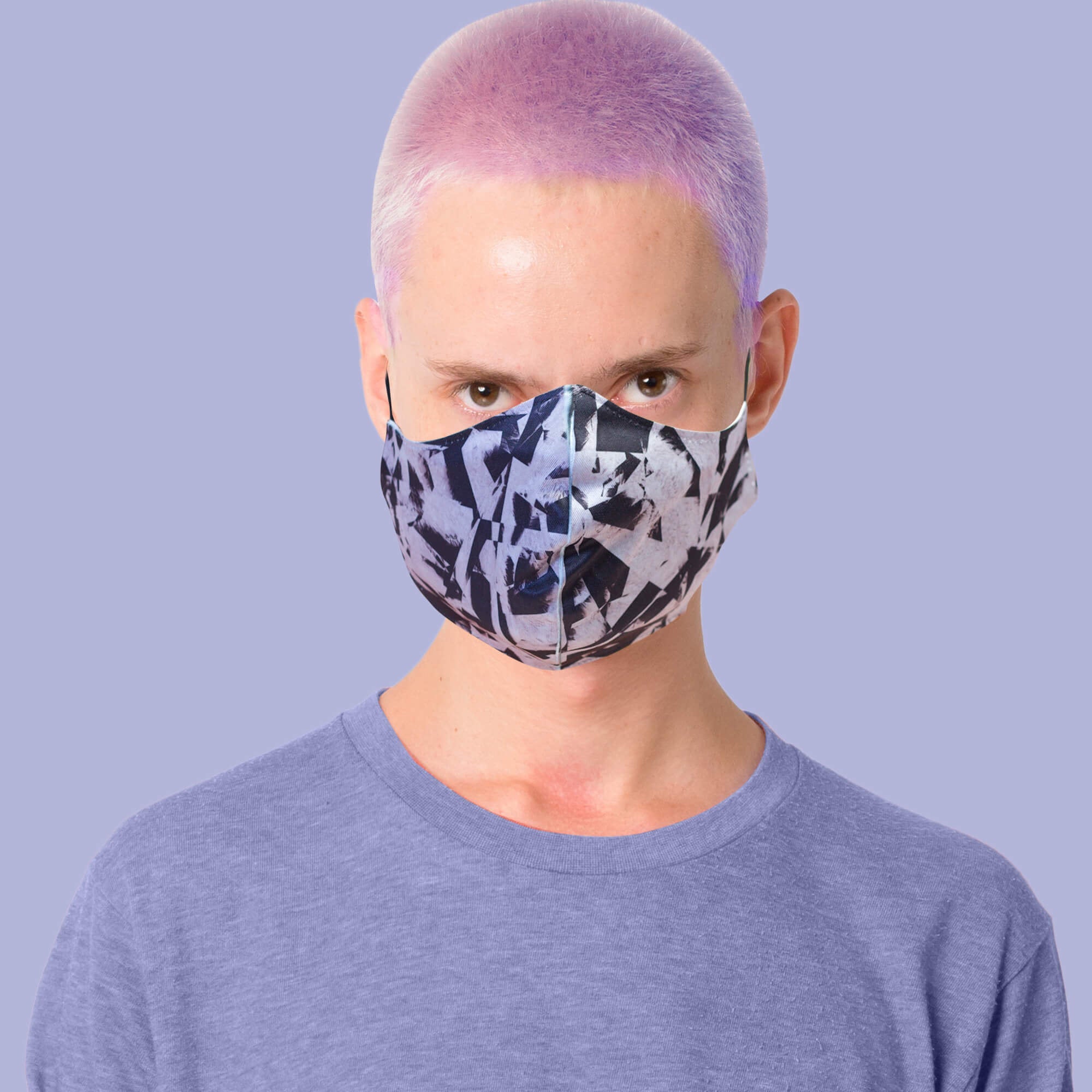 Geometric Shatter Facemask
