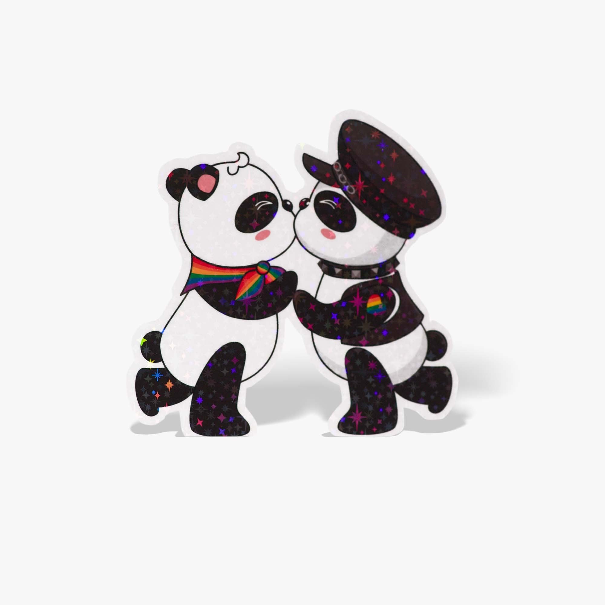 Gay Pride Stickers, Kawaii Panda, Stickers Laptop, Queer Stickers, Gay Cute, Pride Stickers, LGBT stickers, LGBT Gifts, Queer Gift